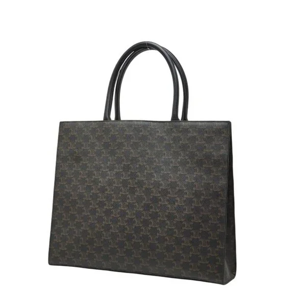 Celine Triomphe Black Leather - Picture 2 of 10